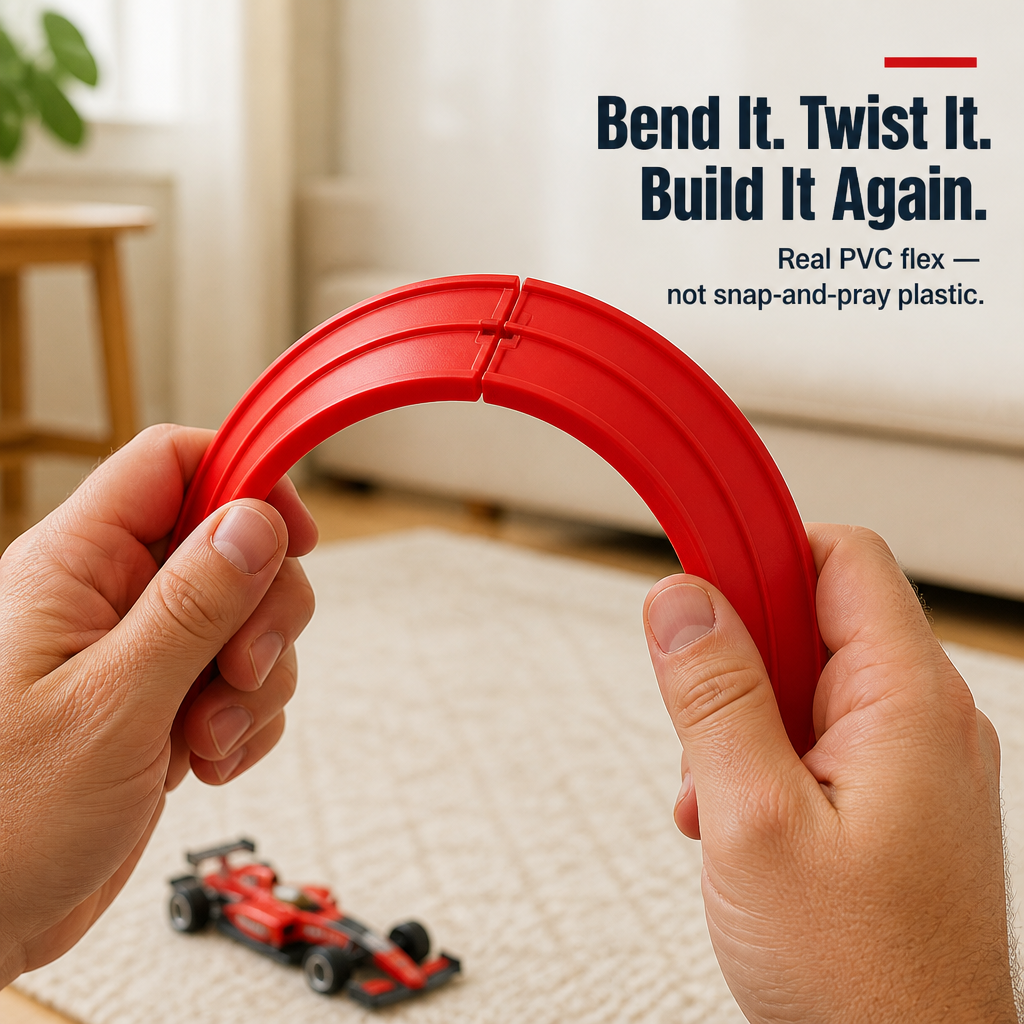 TurboTwist — Bend, Loop & Race Anywhere Without a Single Battery - Souliia