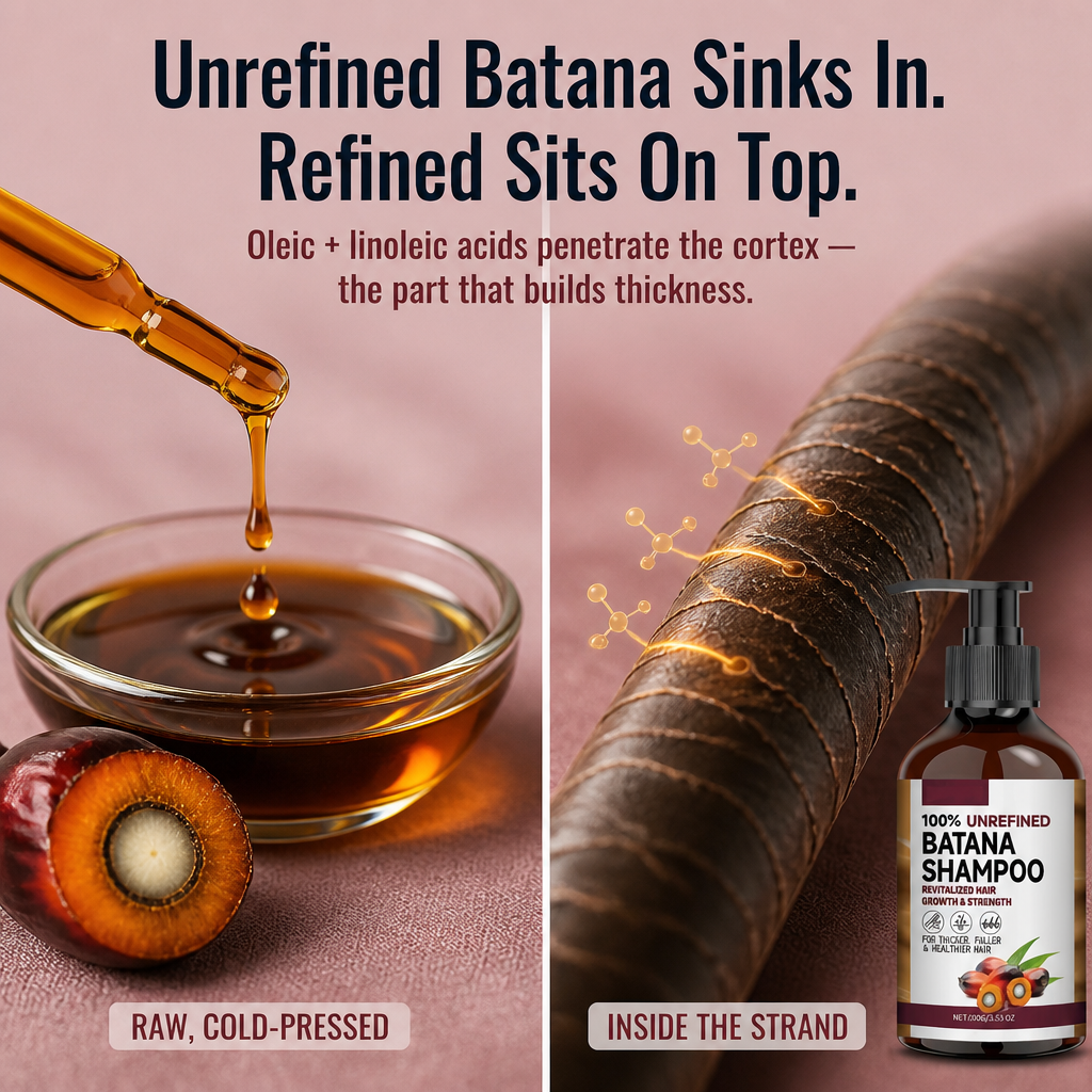 VitaFleur — Thicken Fragile, Thinning Hair with 100% Unrefined Honduran Batana - Souliia