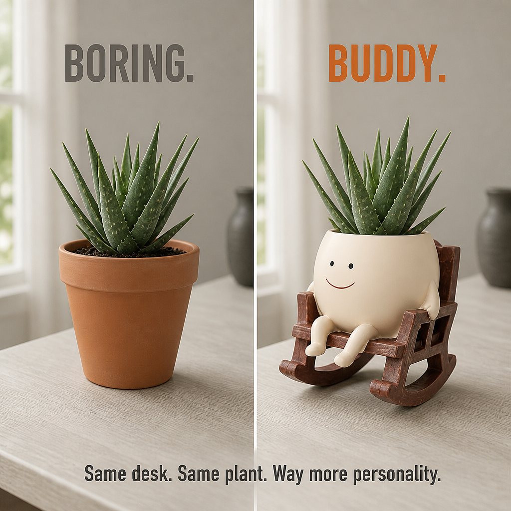 VivaChairs — Turn Any Succulent Into a Smiling Desk Buddy in Seconds - Souliia