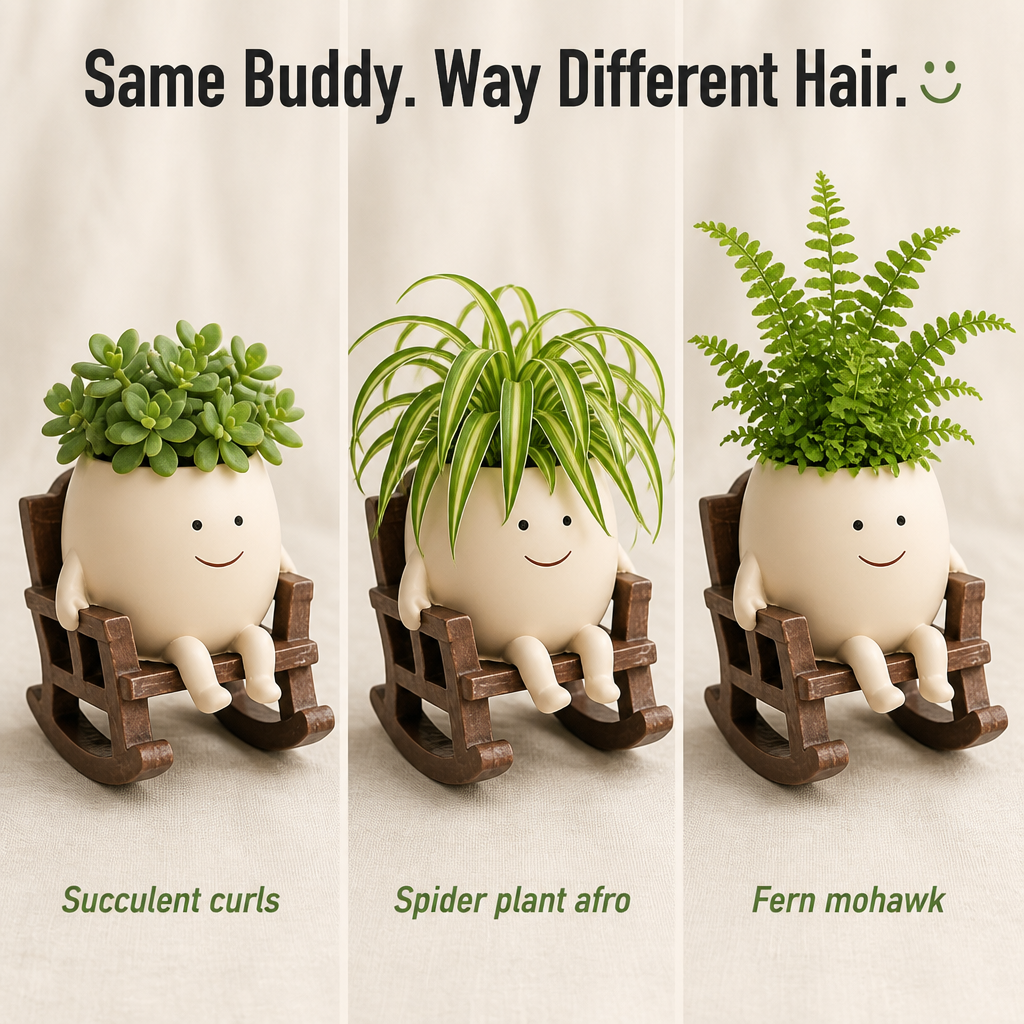 VivaChairs — Turn Any Succulent Into a Smiling Desk Buddy in Seconds - Souliia