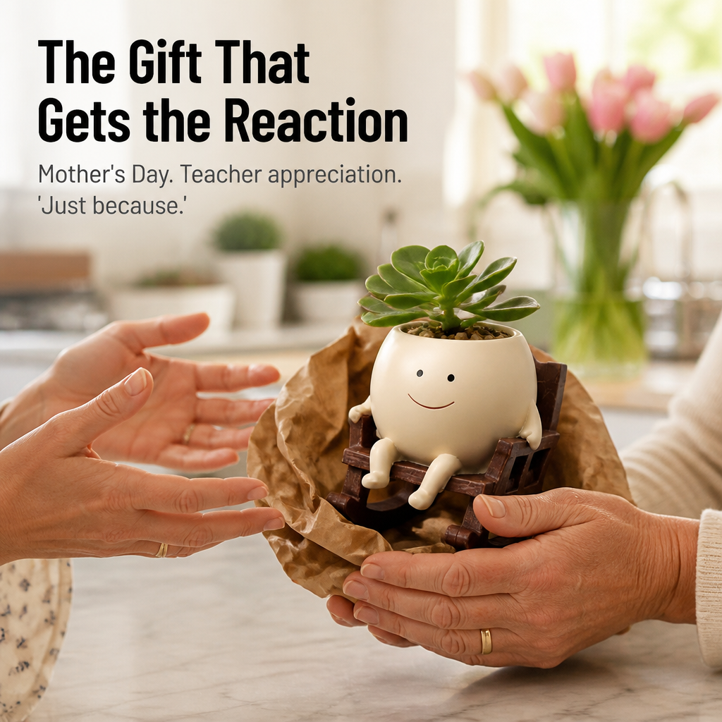 VivaChairs — Turn Any Succulent Into a Smiling Desk Buddy in Seconds - Souliia