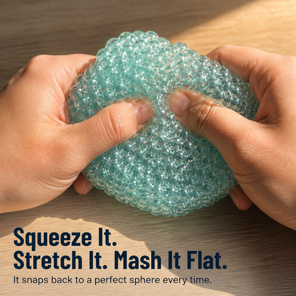 Sensicalm — Squeeze the Anxious Energy Out and Slip Back Into Focus | Sensory Bubble Ball - Souliia