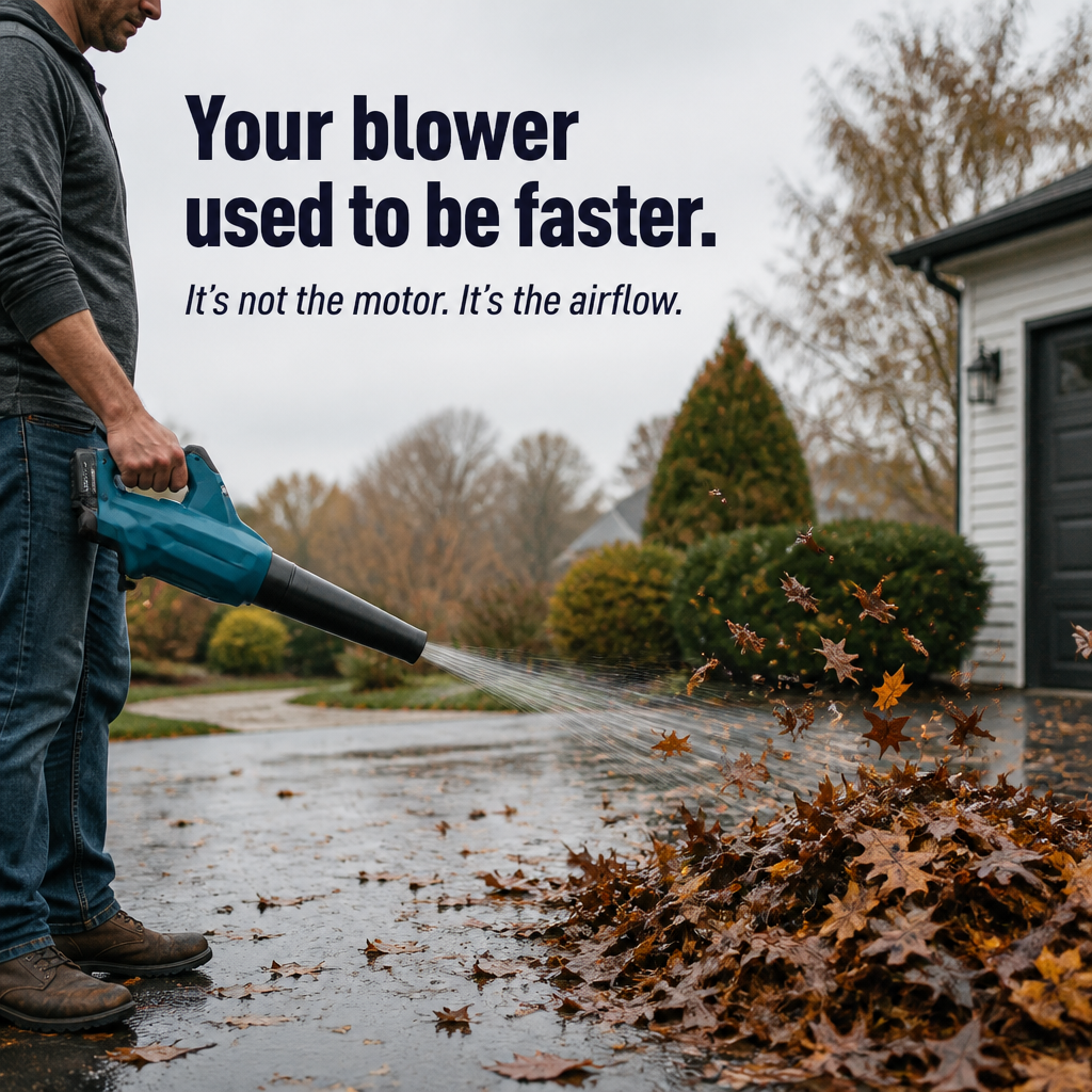 TurboBreeze — Double Your Blower's Airflow and Clear Leaves Twice as Fast - Souliia