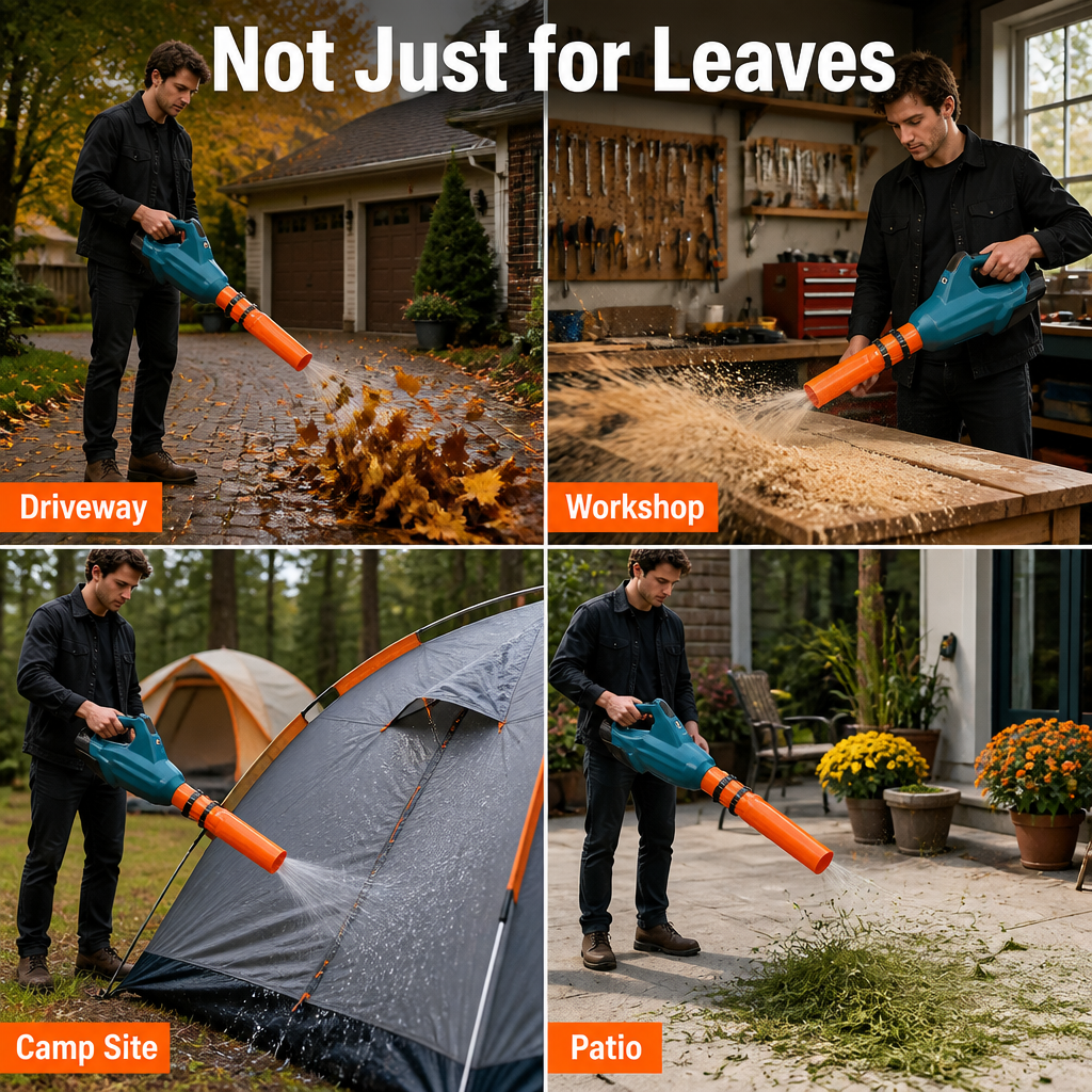 TurboBreeze — Double Your Blower's Airflow and Clear Leaves Twice as Fast - Souliia