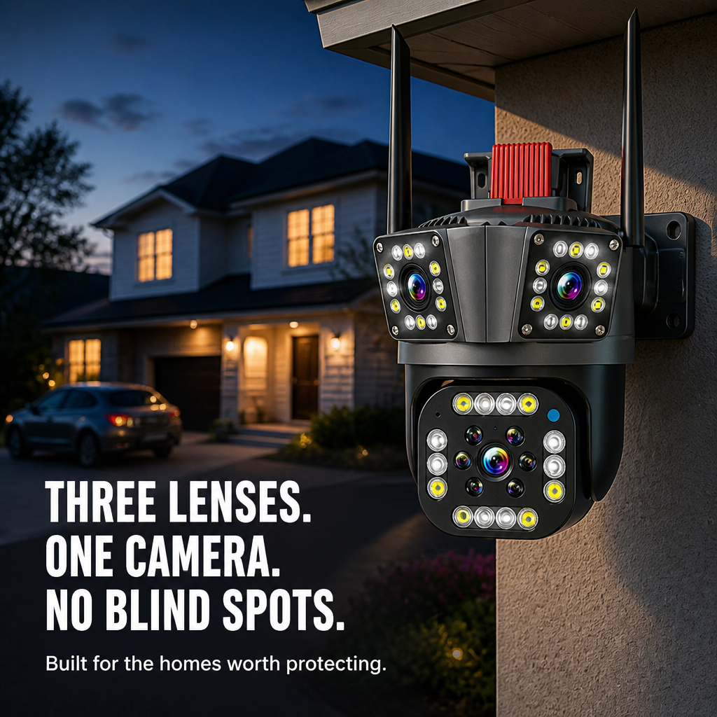 Vigilant360 — Lock Down Every Angle With Multi-Lens HD Coverage - Souliia