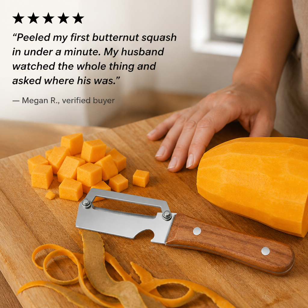 VitaSlice — Glide Through Pumpkin, Squash & Tough Skins Without a Knife - Souliia