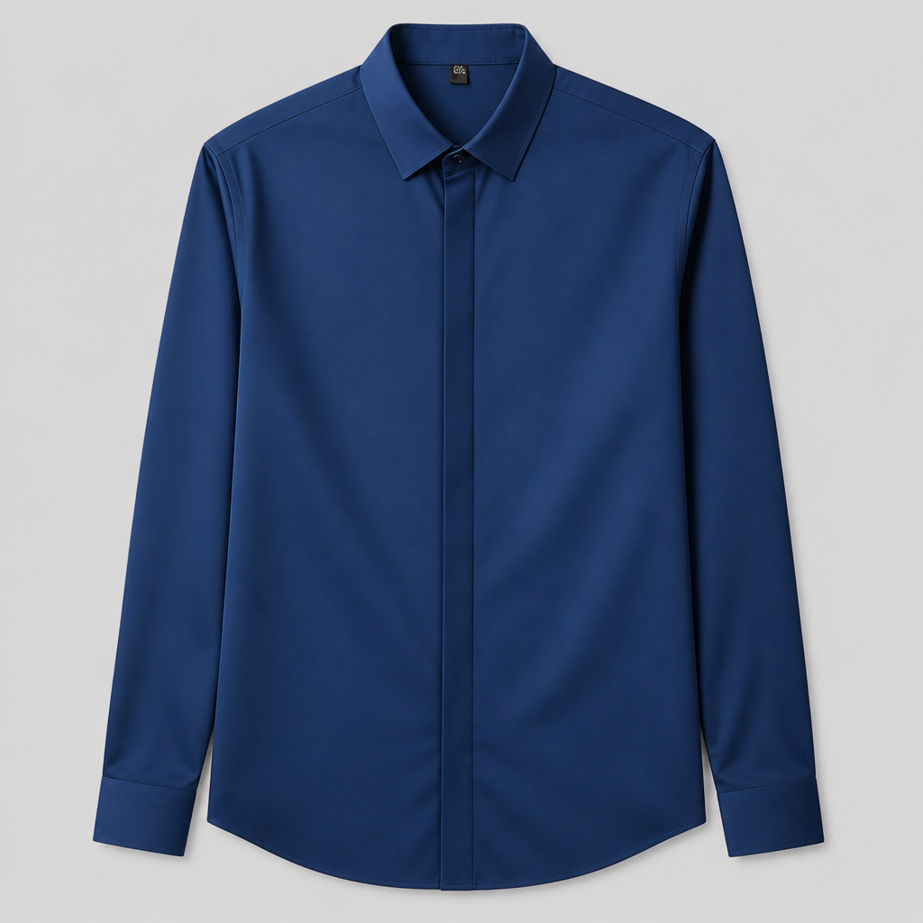 Vantori – Slim-Fit 4-Way Stretch Wrinkle-Free Dress Shirt - Souliia