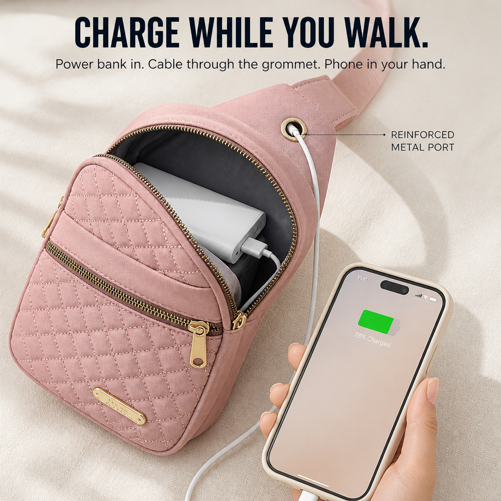 VertaCarry — Ditch the Tote and Carry Your Day in Three Zip Pockets - Souliia
