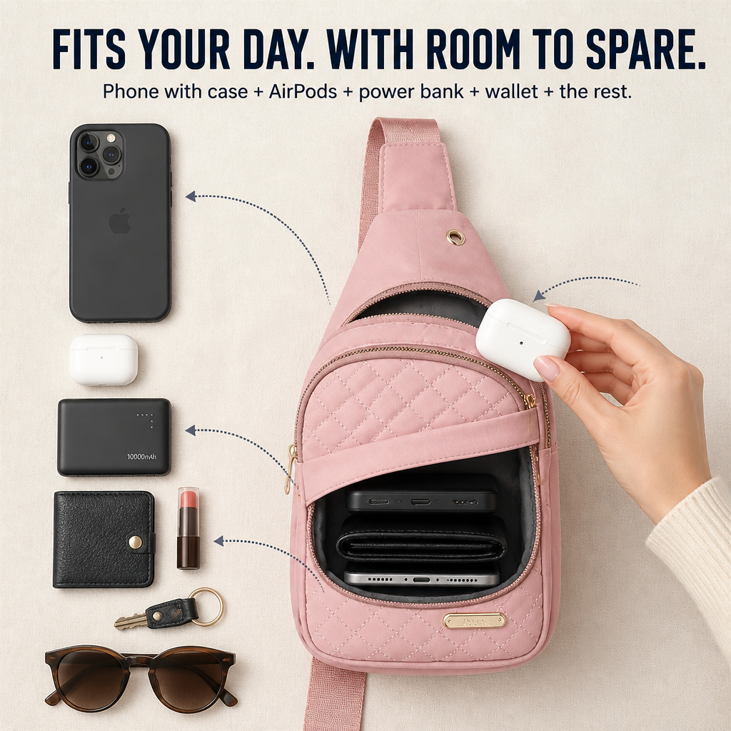VertaCarry — Ditch the Tote and Carry Your Day in Three Zip Pockets - Souliia