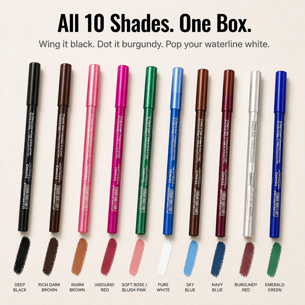 VexaLuxe — Build 10 Looks From One Box Of Buttery Gel Liners - Souliia
