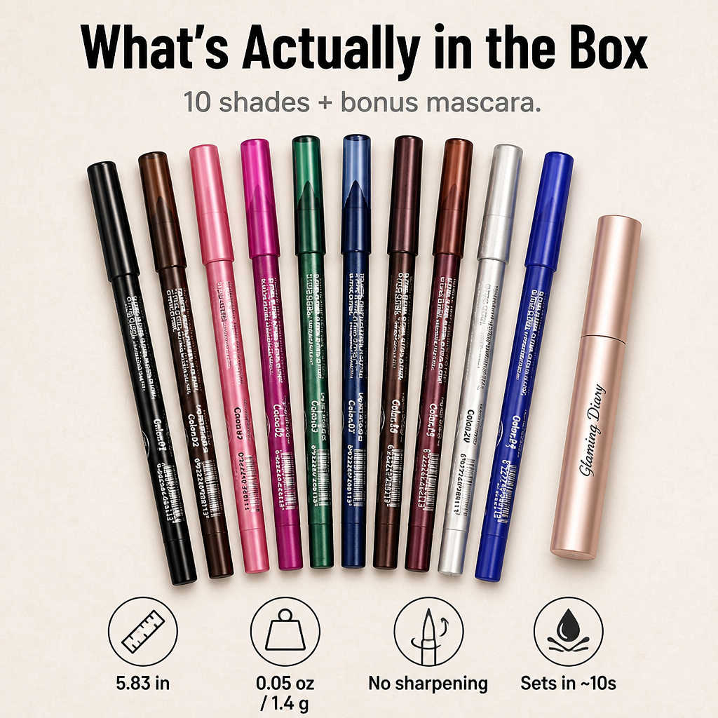 VexaLuxe — Build 10 Looks From One Box Of Buttery Gel Liners - Souliia