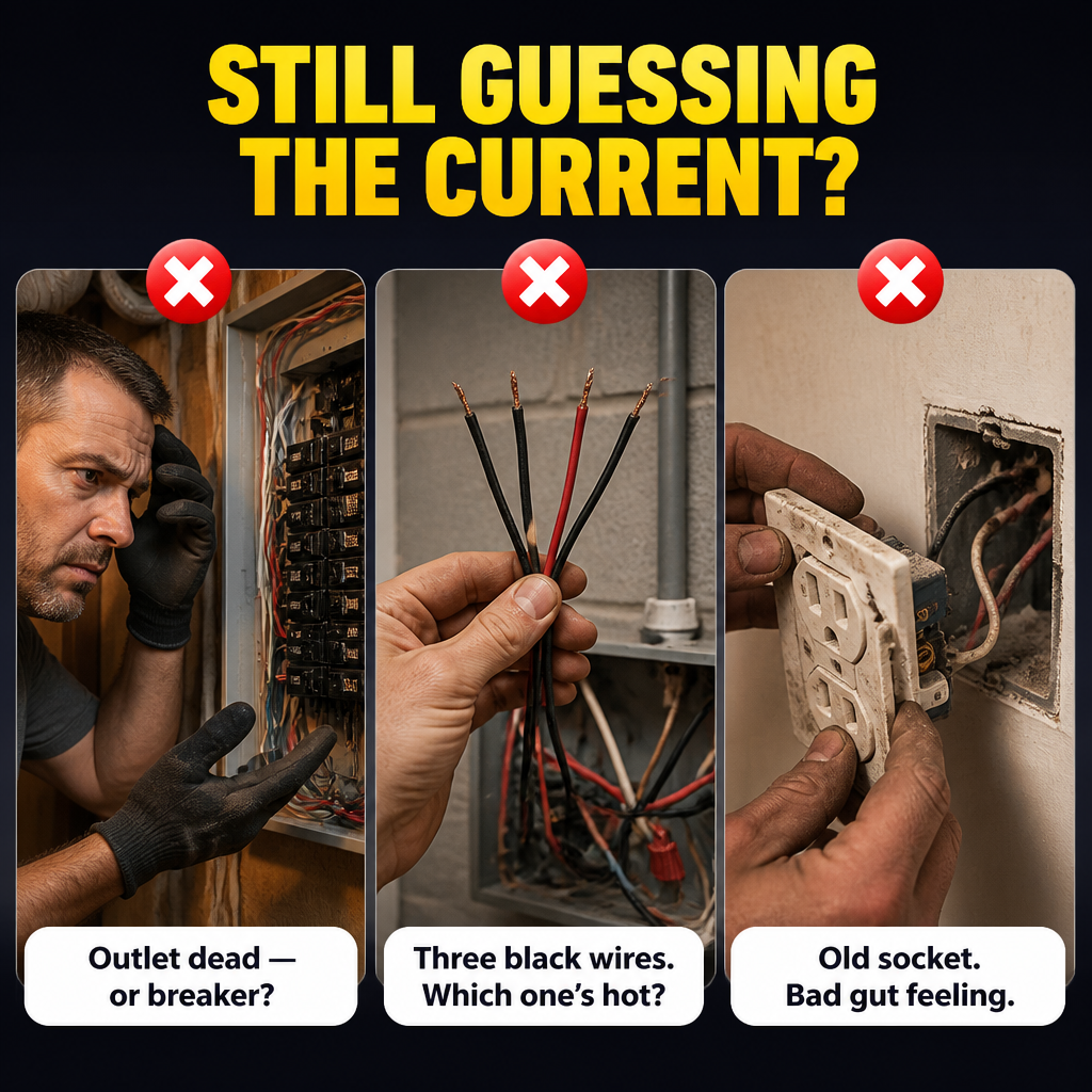 VoltSpark — Spot Live Wires Without Touching Them in Two Seconds - Souliia