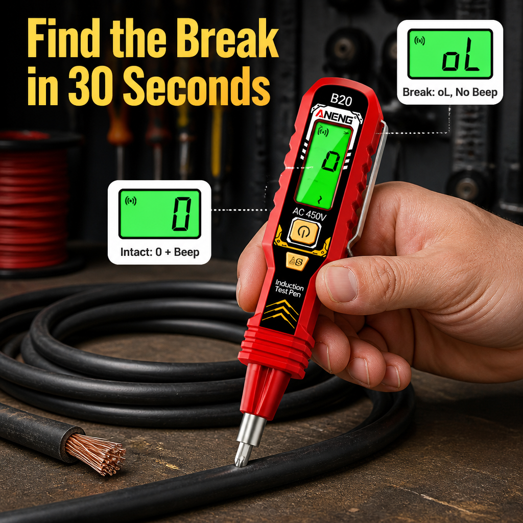 VoltSpark — Spot Live Wires Without Touching Them in Two Seconds - Souliia