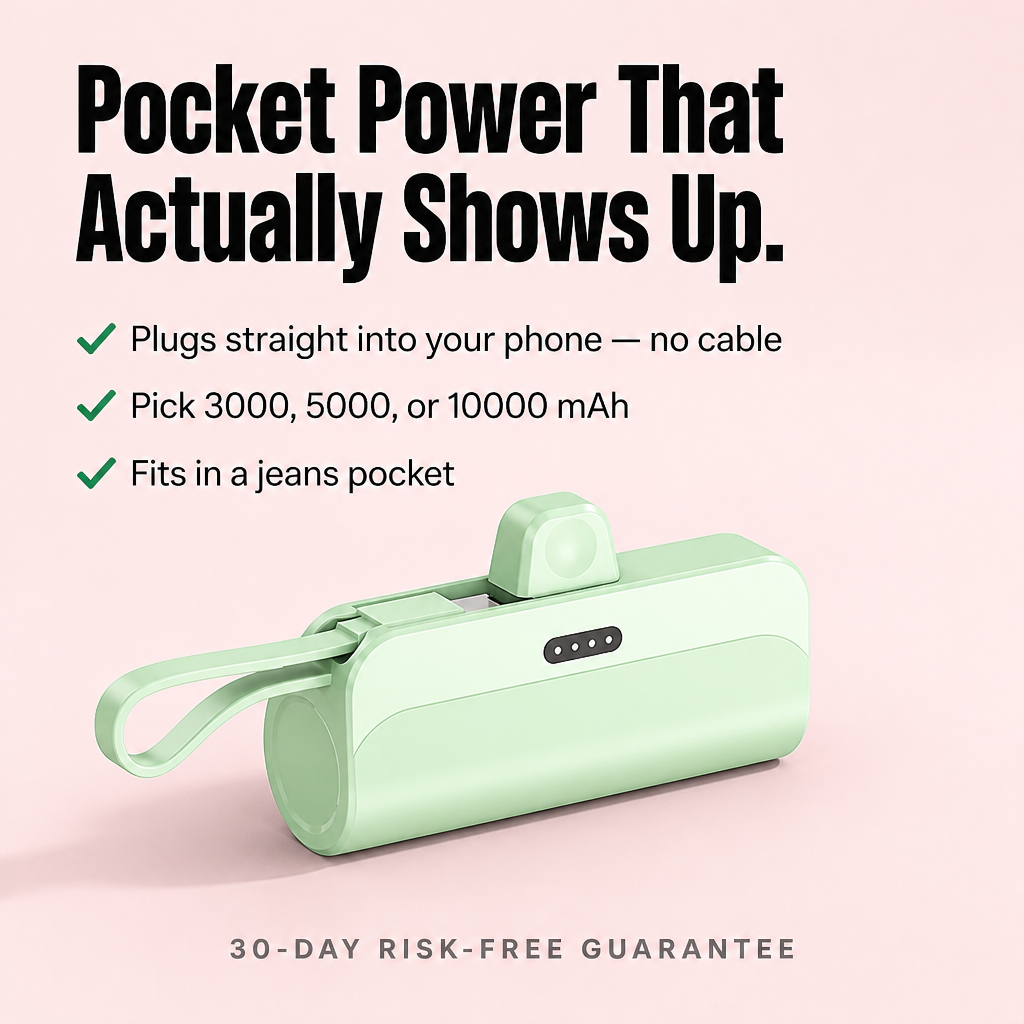 RubyVolt — Plug Straight Into Your Phone and End the Dead-Battery Panic - Souliia
