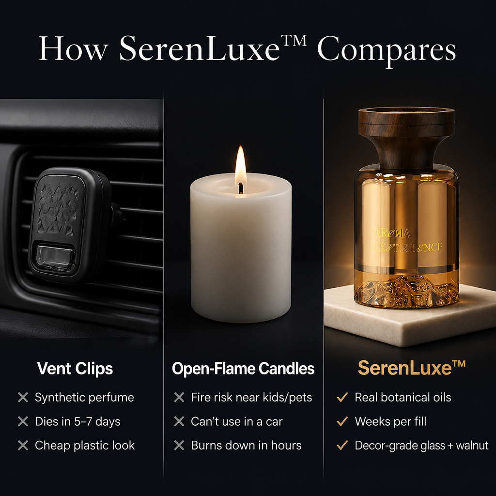 SerenLuxe — Scent Your Car & Home With Real Botanicals for Weeks - Souliia