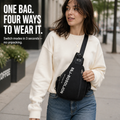 VersaFlow — Switch From Backpack to Sling in 3 Seconds Flat - Souliia