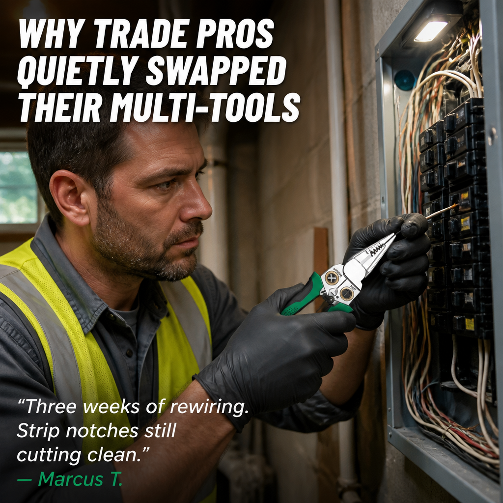 VoltEdge — Strip, Cut & Test Live Wires Without Switching Tools - Souliia
