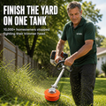 Voltaris X1 — Slice Through Thick Weeds Without Rewinding Another Trimmer Spool - Souliia
