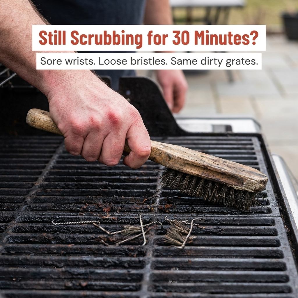 TurboGrillPro — Spin Through Burnt-On Grease in Minutes, No Scrubbing Required - Souliia
