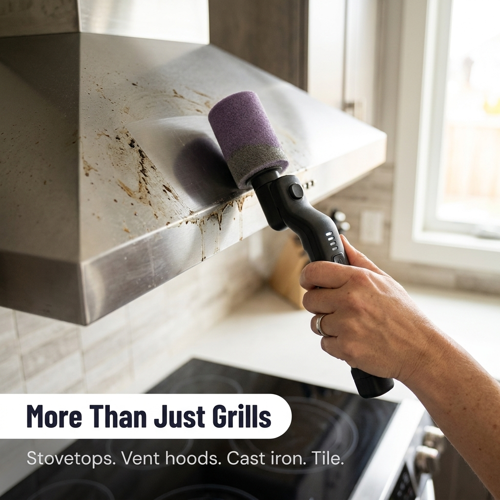 TurboGrillPro — Spin Through Burnt-On Grease in Minutes, No Scrubbing Required - Souliia