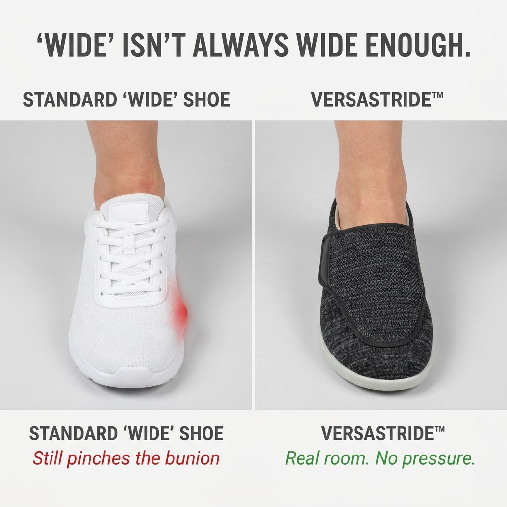 VersaStride — Walk Pain-Free On Swollen, Tender, Hard-To-Fit Feet All Day - Souliia