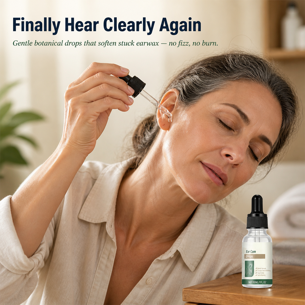 SereniSoothe — Soften Stubborn Earwax and Clear That Clogged, Muffled Feeling Fast - Souliia