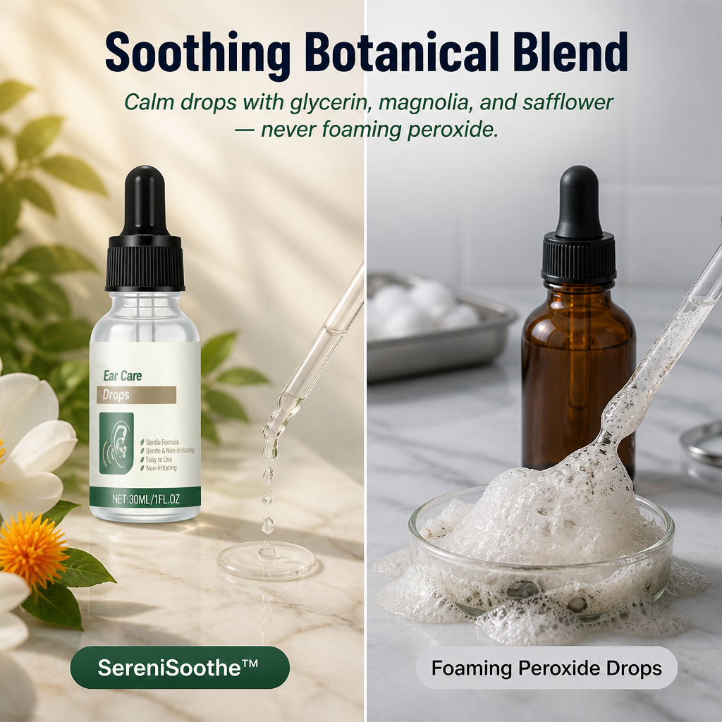 SereniSoothe — Soften Stubborn Earwax and Clear That Clogged, Muffled Feeling Fast - Souliia
