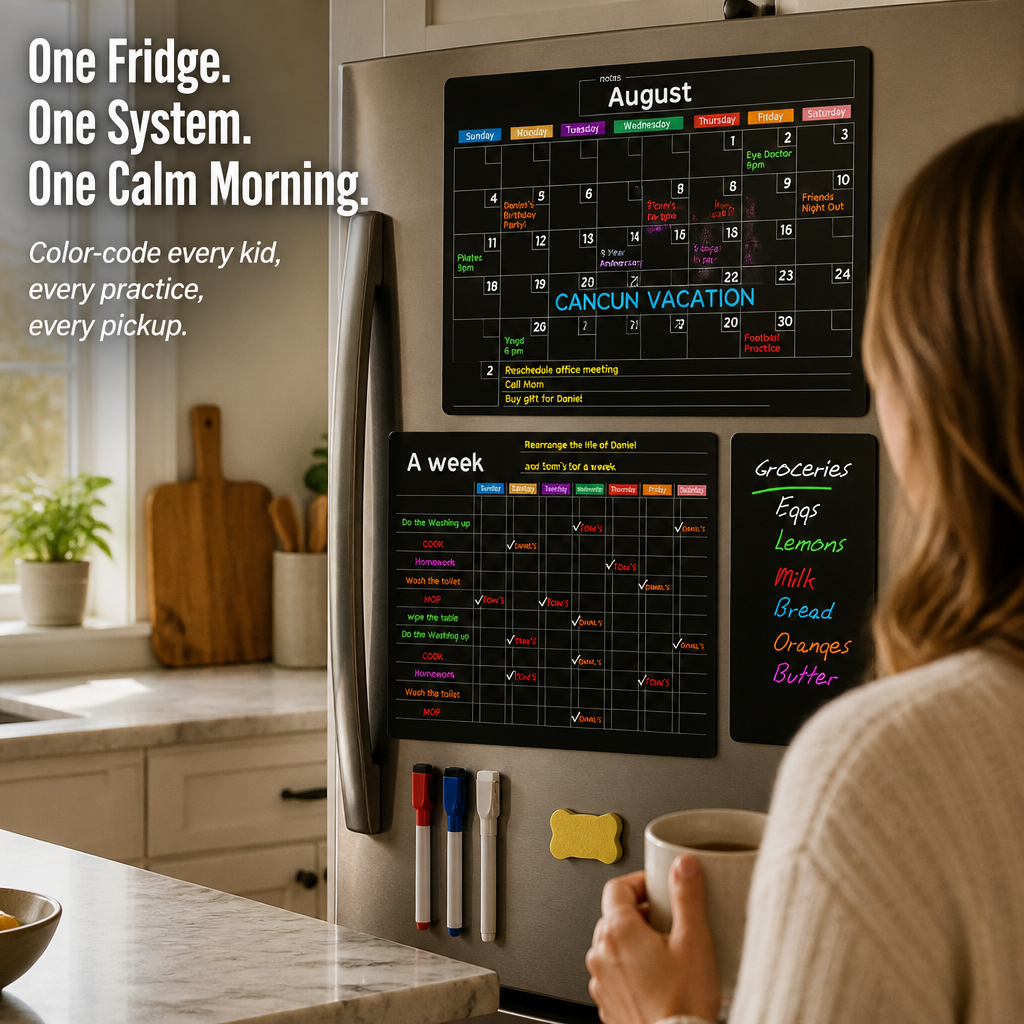 VibratoPlan — Map Every Practice, Pickup & Pool Party On The Fridge - Souliia