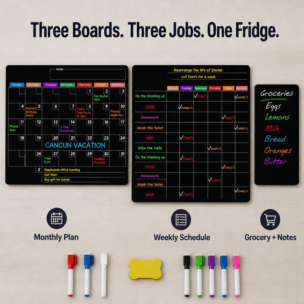 VibratoPlan — Map Every Practice, Pickup & Pool Party On The Fridge - Souliia