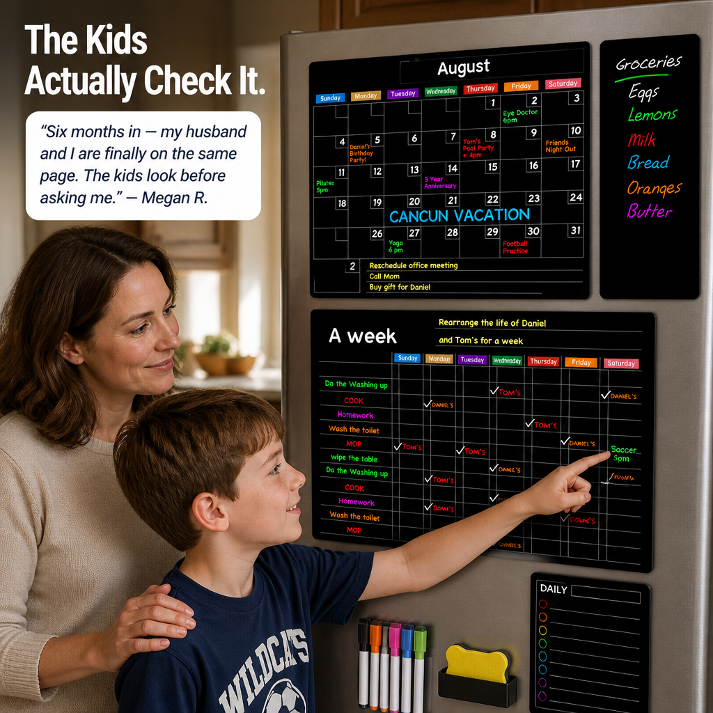 VibratoPlan — Map Every Practice, Pickup & Pool Party On The Fridge - Souliia