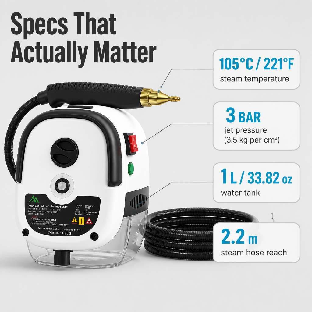 VaporJet — מסירים שומן שרוף, משקעי סבון ולכלוך מכל משטח בתוך שניות - Souliia