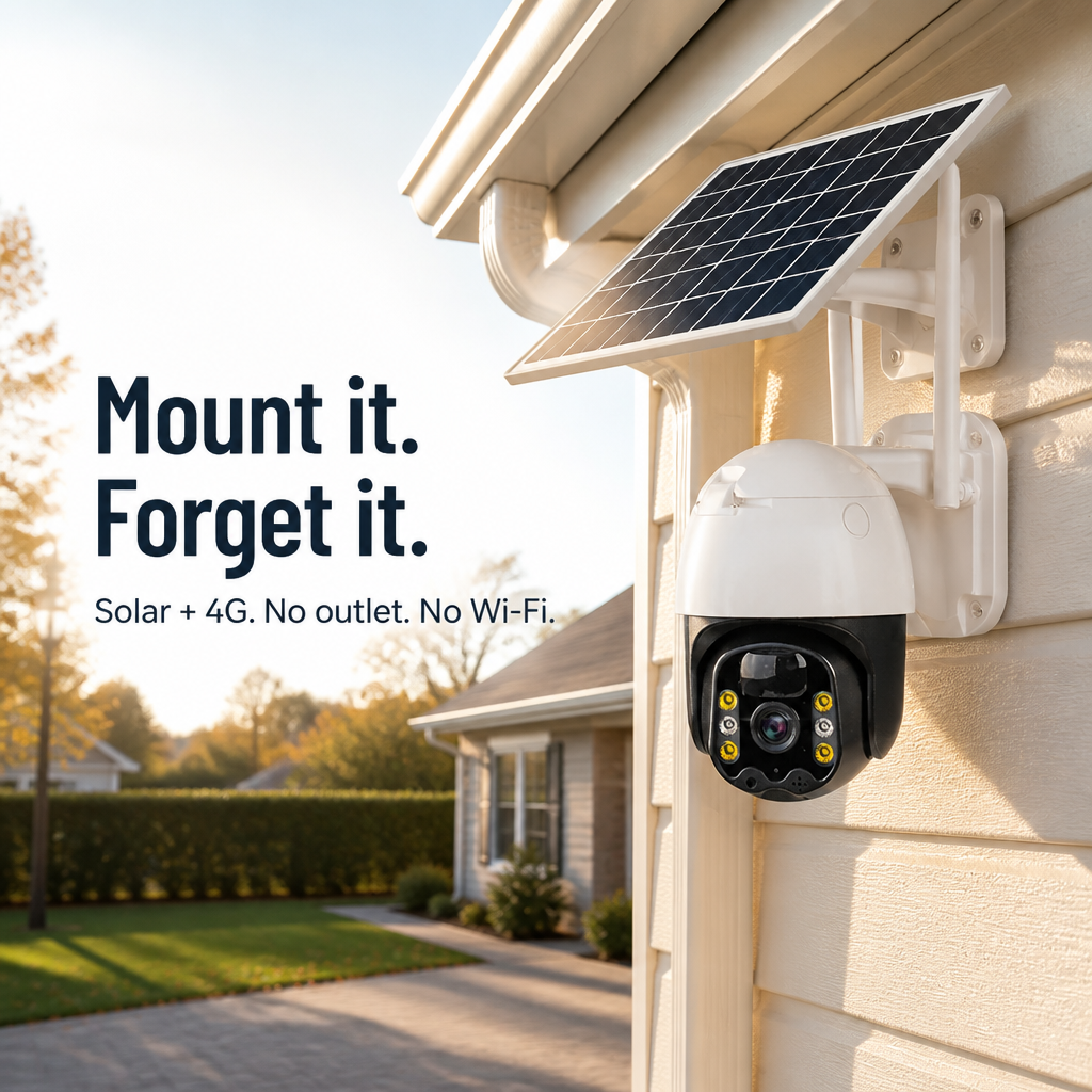 SecureVue — Guard Your Property Without Wires, Wi-Fi or Power Outlets - Souliia