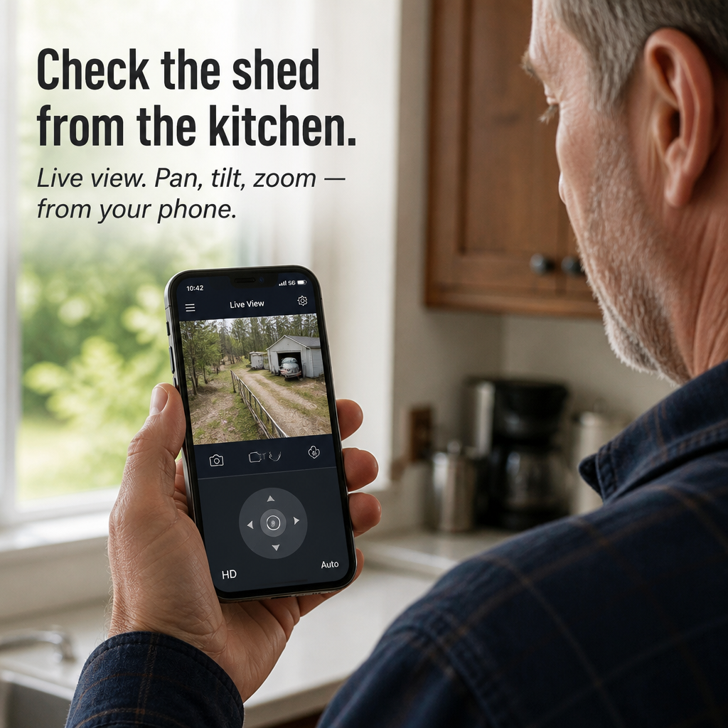 SecureVue — Guard Your Property Without Wires, Wi-Fi or Power Outlets - Souliia