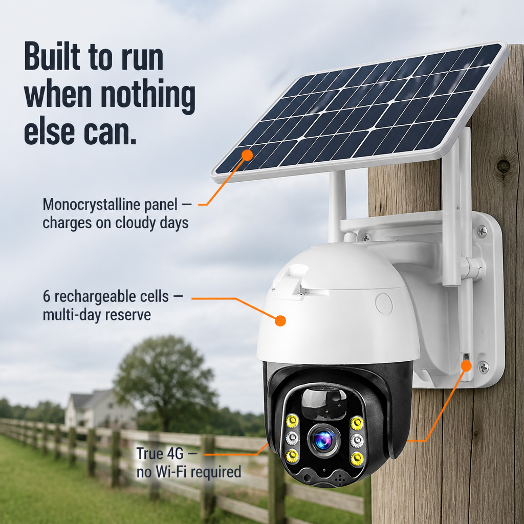 SecureVue — Guard Your Property Without Wires, Wi-Fi or Power Outlets - Souliia