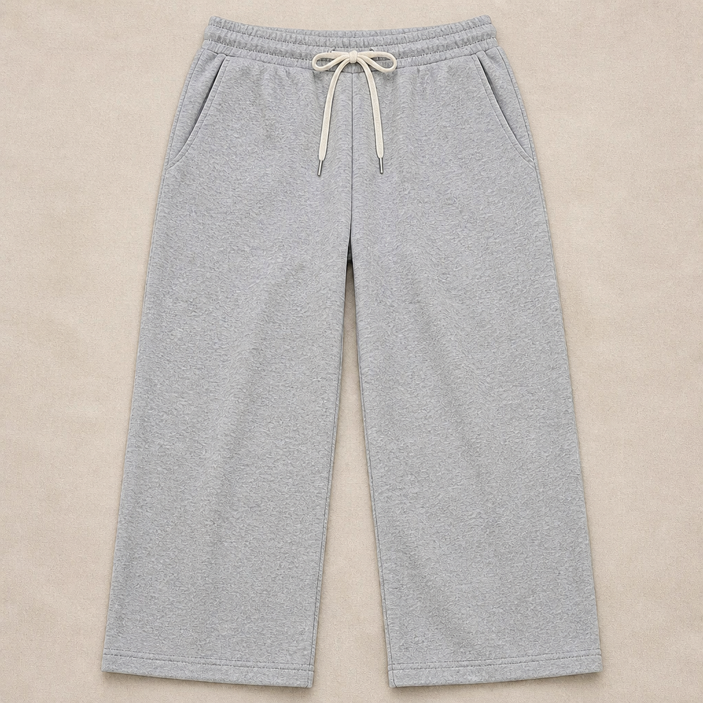 VeroStride – Relaxed-Fit Drawstring Lounge Pants with Side Pockets - Souliia