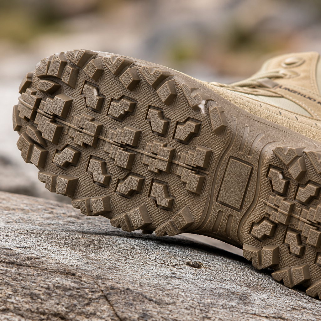 VortexTrail – Tactical Side-Zip Boots with Anti-Slip Rugged Sole - Souliia