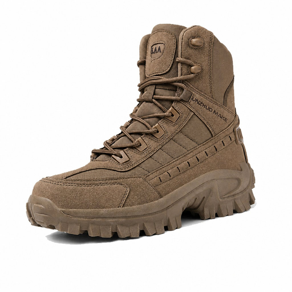 VortexTrail – Tactical Side-Zip Boots with Anti-Slip Rugged Sole - Souliia