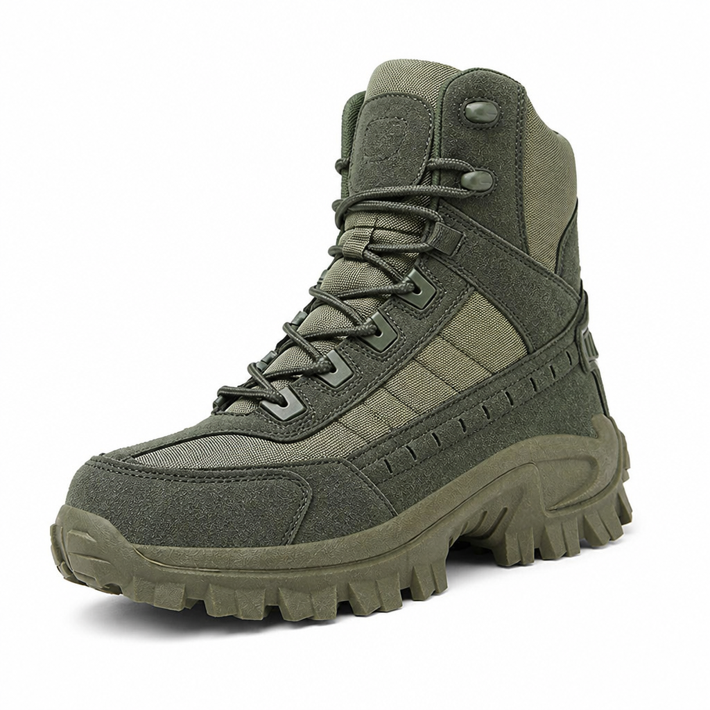 VortexTrail – Tactical Side-Zip Boots with Anti-Slip Rugged Sole - Souliia
