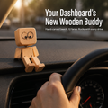 WoodMuse — Garez un compagnon en bois sculpté à la main qui se balance à chaque trajet - Souliia