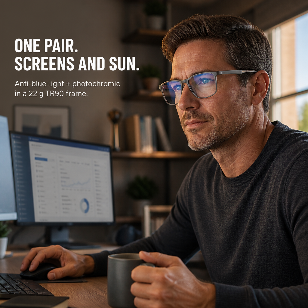 Visionary — Cut Screen Glare Indoors and Auto-Darken to Shades Outdoors - Souliia