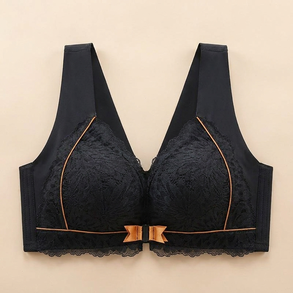 VenaraLift – Wireless Lace Front-Closure Lifting Bra - Souliia