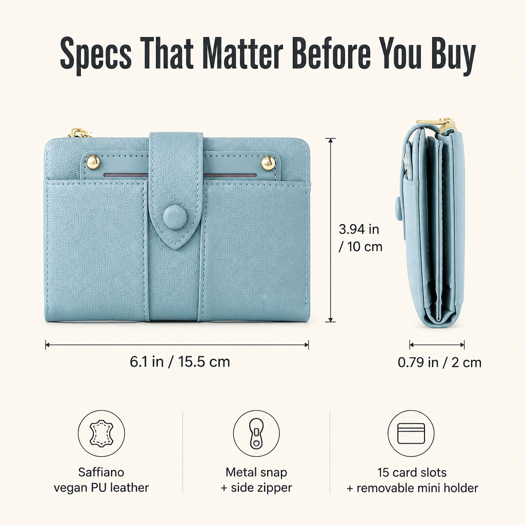 VeroLuxe — Fit 15 Cards Without Bulking Up Your Smallest Bag - Souliia