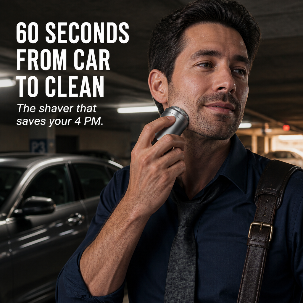 VersaSmooth — Erase 5 O'Clock Shadow in 60 Seconds, Mirror Optional - Souliia