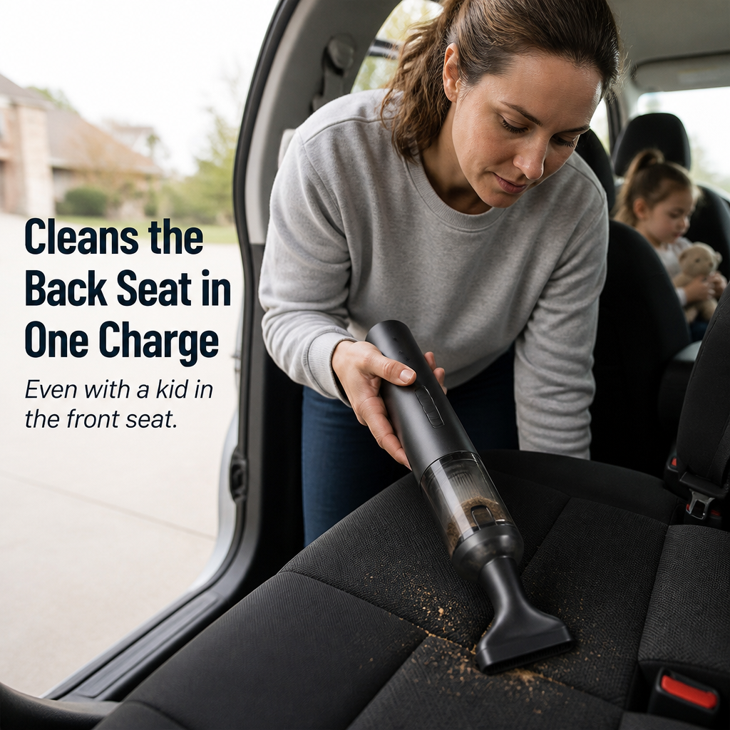 TurboSweep — Vacuum and Blow Clean Your Whole Car in One Charge - Souliia