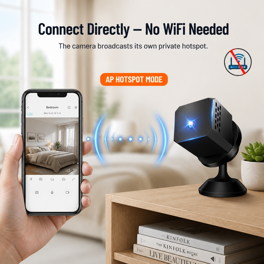 SecureVue — Watch Every Room From Your Phone, Even Without WiFi - Souliia