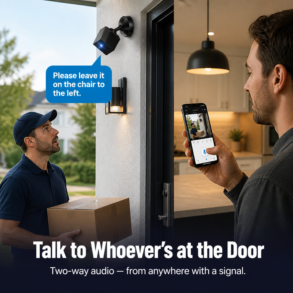SecureVue — Watch Every Room From Your Phone, Even Without WiFi - Souliia