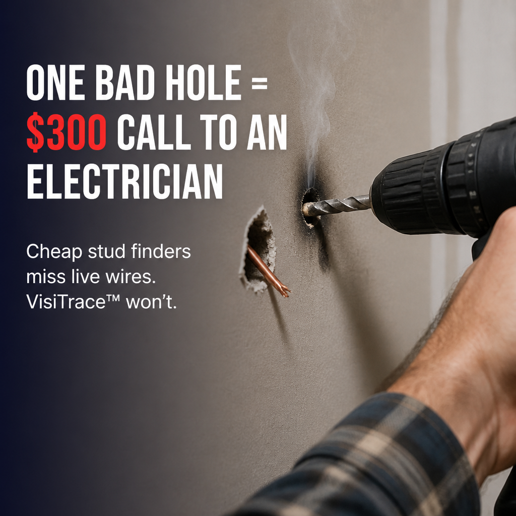 VisiTrace — Spot Studs, Wires & Pipes Before You Drill a Single Hole - Souliia