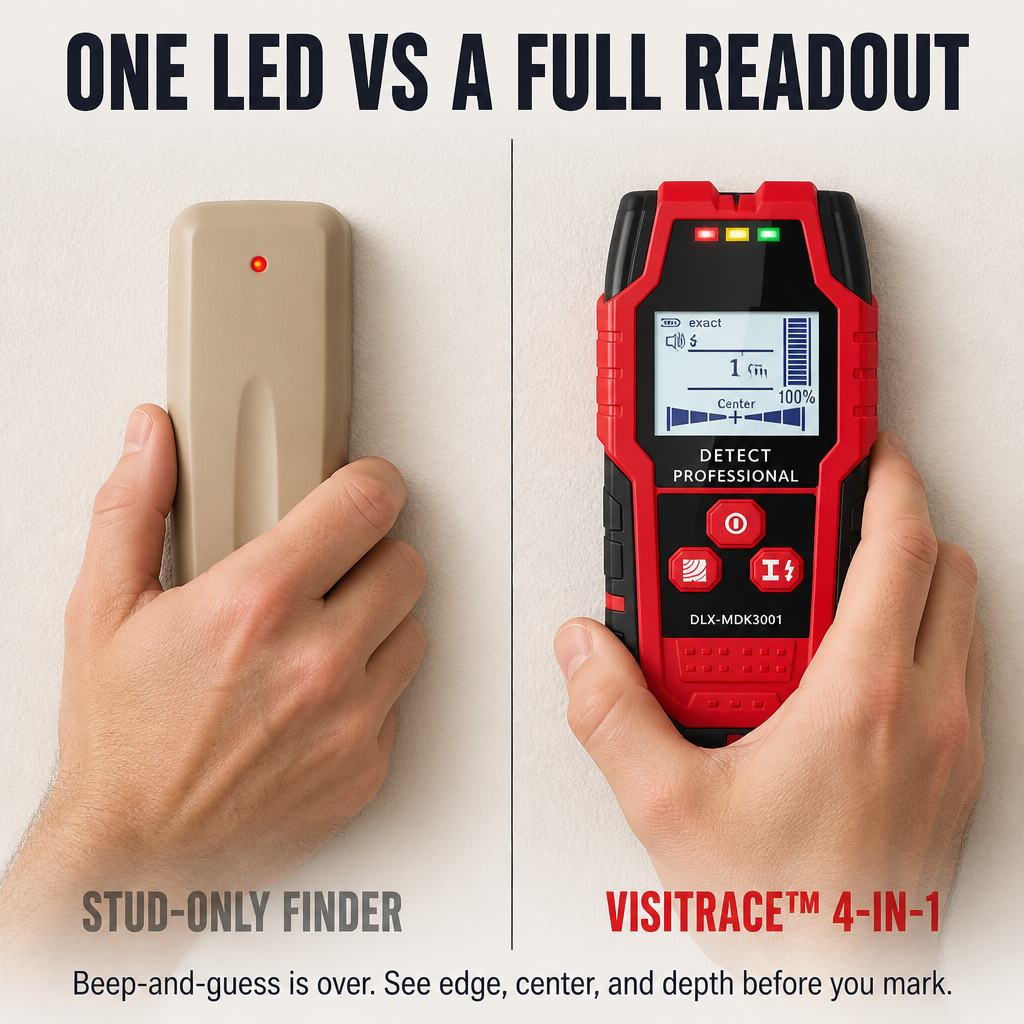 VisiTrace — Spot Studs, Wires & Pipes Before You Drill a Single Hole - Souliia