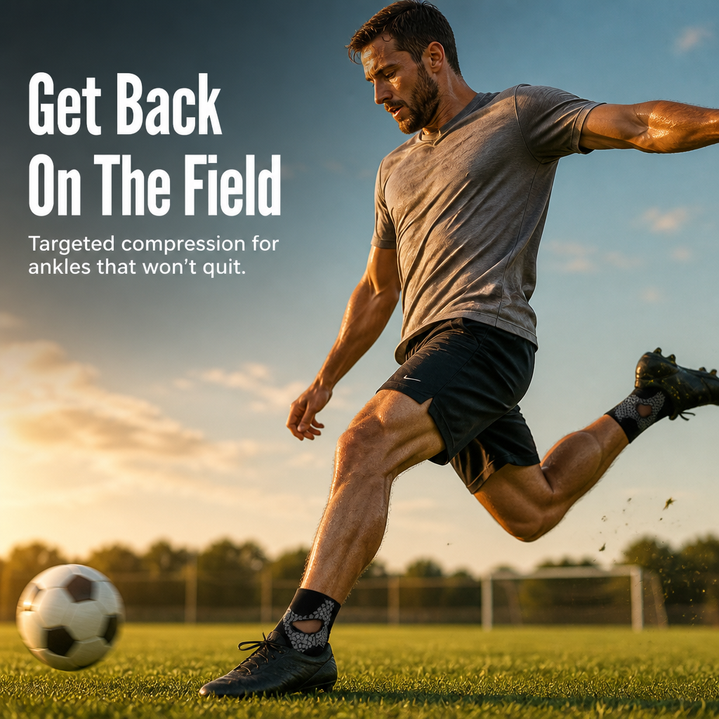 VeroGuard Ankle Brace — Stop Rolling Wobbly Ankles With Slim Honeycomb Compression - Souliia