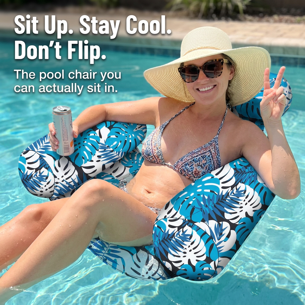 TripleDrift — Float Like a Lounge Chair, Not a Flat Pool Raft - Souliia